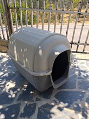Pet Camelot Σπίτι Σκύλου Kennel Ken 5 Πλαστικό Εξωτερικού Χώρου 112cm x 80cm x 80cm
