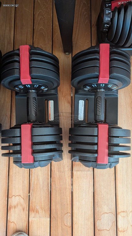 Adjustable dumbbells 24kg