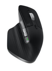 Logitech - MX Master 3S For Mac Performance Wireless Mouse - SPACE GREY / Computers