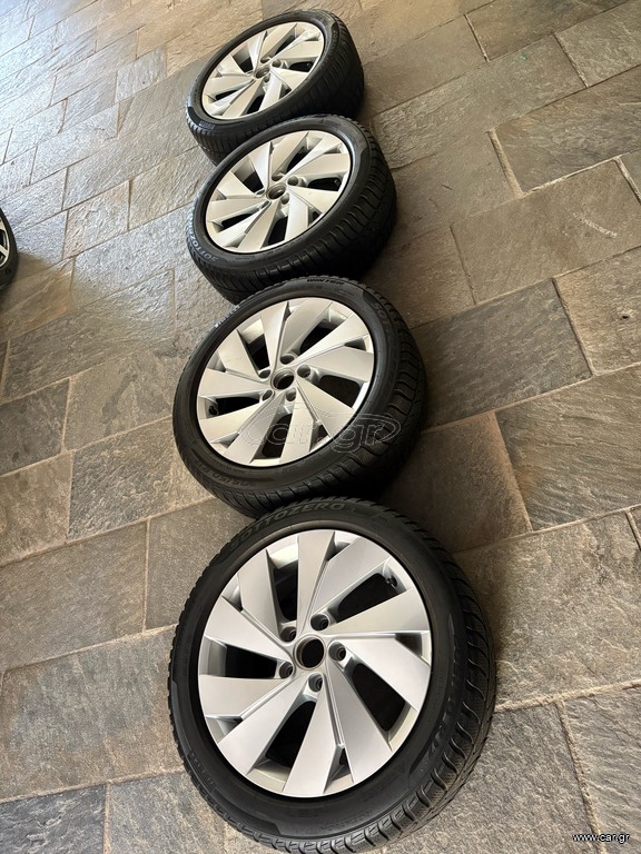 VW ΓΝΗΣΙΕΣ ΖΑΝΤΕΣ 17” ΜΑΖΙ ΜΕ ALL SEASON ΛΑΣΤΙΧΑ ΑΠΟ GOLF GTE