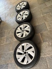 VW ΓΝΗΣΙΕΣ ΖΑΝΤΕΣ 17” ΜΑΖΙ ΜΕ ALL SEASON ΛΑΣΤΙΧΑ ΑΠΟ GOLF GTE
