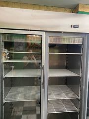 Ανοξείδωτο ψυγείο με δύο πόρτες