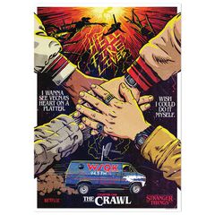 STRANGERS THINGS - The Crawl - Art Print - Limited Edition