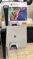 PS5 Disc Edition (κουτί Rachet & Clanket) με 1 χειριστήριο