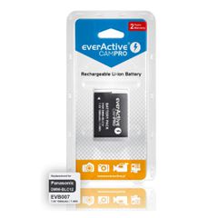 everActive CamPro EVB007 Επαναφορτιζόμενη Μπαταρία Li-ion Συμβατή με Panasonic DMW-BLC12 - 1000mAh