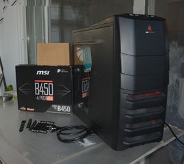 Υπολογιστής Ryzen 5 3600, 16GB DDR4, B450-A Pro Max, GTX 1650 OC 4GB, SSD-HDD, 600W