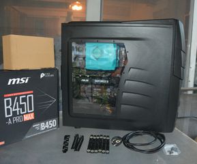 Υπολογιστής Ryzen 5 3600, 16GB DDR4, B450-A Pro Max, GTX 1650 OC 4GB, SSD-HDD, 600W