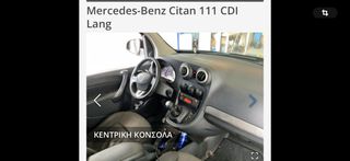 Mercedes-Benz Citan 2018 111 cdi L2. Euro6 klima cruise control 120hp-thumb-9