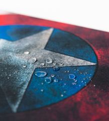 Marvel Captain America Mouse Mat Shield 80 x 35 cm-thumb-2