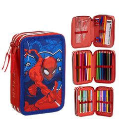 Cerda - Pencil Case with Accessories - Spider-Man (I-2700001649)