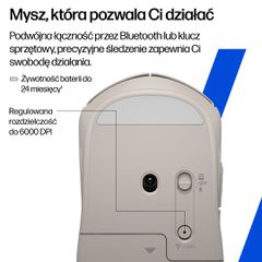 HP 400 Quiet Maple Wireless Mouse-thumb-3