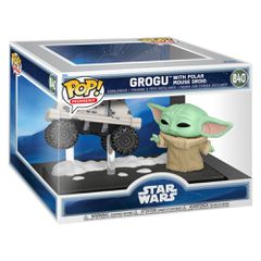 POP figure Moments Star Wars: The Mandalorian & Grogu - Grogu with Polar Mouse Droid