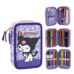 Cerda - Pencil Case with Accessories - Hello Kitty Kuromi (I-2700002311)