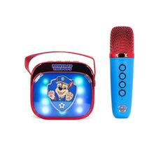 OTL - Light Up Wireless Karaoke Speaker W/ Microphone - Paw Patrol Chase