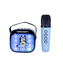 OTL - Light Up Wireless Karaoke Speaker W/ Microphone - Bluey