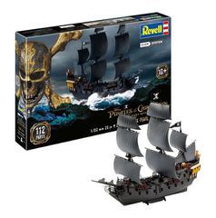 PIRATES OF THE CARIBBEAN - Black Pearl - Model Kit Click System 1/150