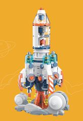 POP SERIES - Construction Kit - Space Exploration Rocket - 294pc-thumb-2