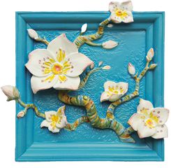 MAGNET DIY - Apricot Blossom - Resin DIY 3D Painting Magnet