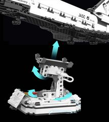 POP SERIES - Construction Kit - Space Shuttle - 950pc-thumb-1