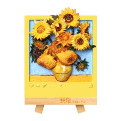 MAGNET DIY - Sunflowers - Resin DIY 3D Painting Magnet