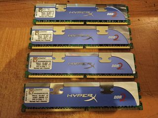 Μνήμες RAM Kingston DDR2 HyperX 4 X 1GB