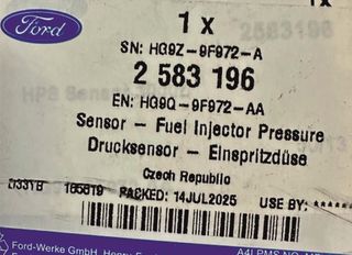 FORD ΓΝΗΣΙΟΣ ΑΙΣΘΗΤΗΡΑΣ ΠΙΕΣΗΣ ΚΑΥΣΙΜΟΥ FOCUS IV/ RANGER III (TKE)/ KUGA III/ MONDEO V/ S-MAX II/ TRANSIT VII (V363)/CUSTOM/ TOURNEO CUSTOM