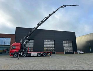 Γερανοί - Φορτηγά Με Γερανό DAF 2008 CF85.410 8X2 HIAB 1055-8+FLY JIP-thumb-2