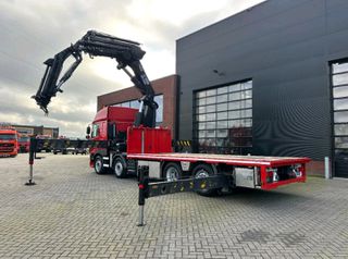 Γερανοί - Φορτηγά Με Γερανό DAF 2008 CF85.410 8X2 HIAB 1055-8+FLY JIP-thumb-5