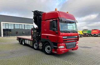 Γερανοί - Φορτηγά Με Γερανό DAF 2008 CF85.410 8X2 HIAB 1055-8+FLY JIP-thumb-8