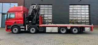 Γερανοί - Φορτηγά Με Γερανό DAF 2008 CF85.410 8X2 HIAB 1055-8+FLY JIP-thumb-10