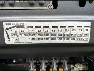 Γερανοί - Φορτηγά Με Γερανό DAF 2008 CF85.410 8X2 HIAB 1055-8+FLY JIP-thumb-20