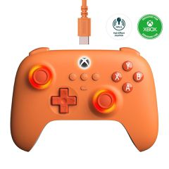 8BitDo Ultimate C Wired Xbox Gamepad Orange / Xbox Series X