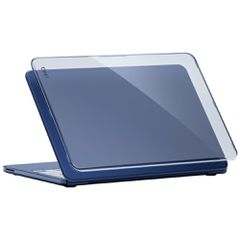 Uniq Vero Case for MacBook Neo - Semi-Transparent Navy Blue