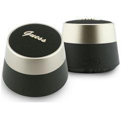 Głośnik Bluetooth Guess 5W Script Metal Logo - czarny