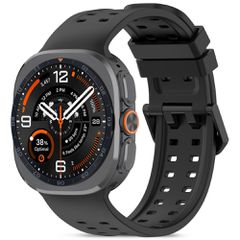 Tech-Protect Silicone Air Strap for Samsung Galaxy Watch Ultra 47mm - Black