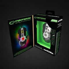 Esperanza EGM701 mouse Right-hand USB Type-A Optical 7200 DPI-thumb-2