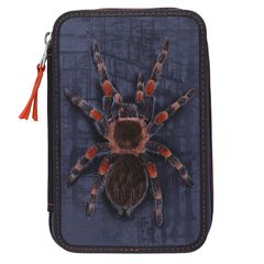 Dino World - Adventure World Double Pencil Case With Spider (0413332)