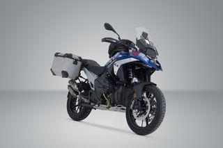 SW-MOTECH SIDECASE KIT TRAX 37/37 για BMW R1300GS (2022 – ) Ασημί
