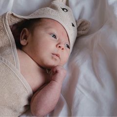 That's Mine - Moly towel swaddle - Bunny - Onesize-thumb-2
