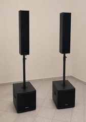 Ηχεια Σετ ηχου column speaker bluetooth 1200 watt rms Mk pro audio