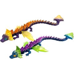 Crystalynx - Dragon Aurora Scales 60 cm Asst. (6076880)