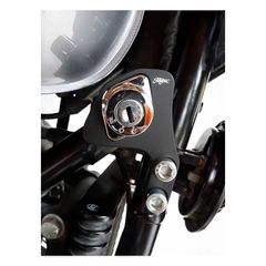 Motone ignition relocation bracket, RHS. Black-thumb-2