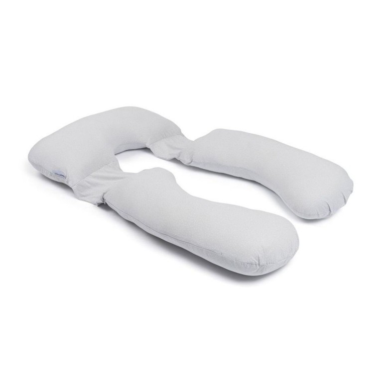 Doomoo - Maxi Pregnancy Pillow - Grey Dots