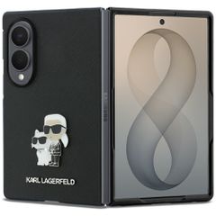 Etui Karl Lagerfeld Saffiano Karl Pin na Samsung Galaxy Z Fold 8 - czarne