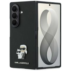 Etui Karl Lagerfeld Saffiano Karl Pin na Samsung Galaxy Z Fold 8 Ultra - czarne