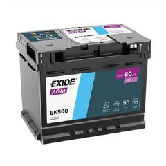 Μπαταρία EXIDE AGM EK500 12V 50Ah 570A (EN)