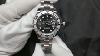 Rolex yacht master Rhodium grey 40mm-Ανδρικο ρολοι χειρος κορυφαιας ποιοτητας replica 3Α.