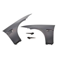 Εμπρόσθια Φτερά M3 Style για BMW 3 (E92, E93) Coupe Cabrio (2006-2013) Με LED Φλας