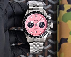 Tudor Black Bay Chrono Pink Swiss Superclone Quality Replica 1:1 ZF v2 Factory