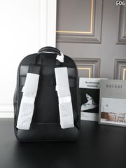 Mont Blanc Backpack High Quality Real Leather-thumb-5